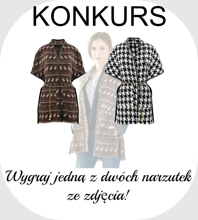 Cape Giveaway | wygraj modną narzutkę