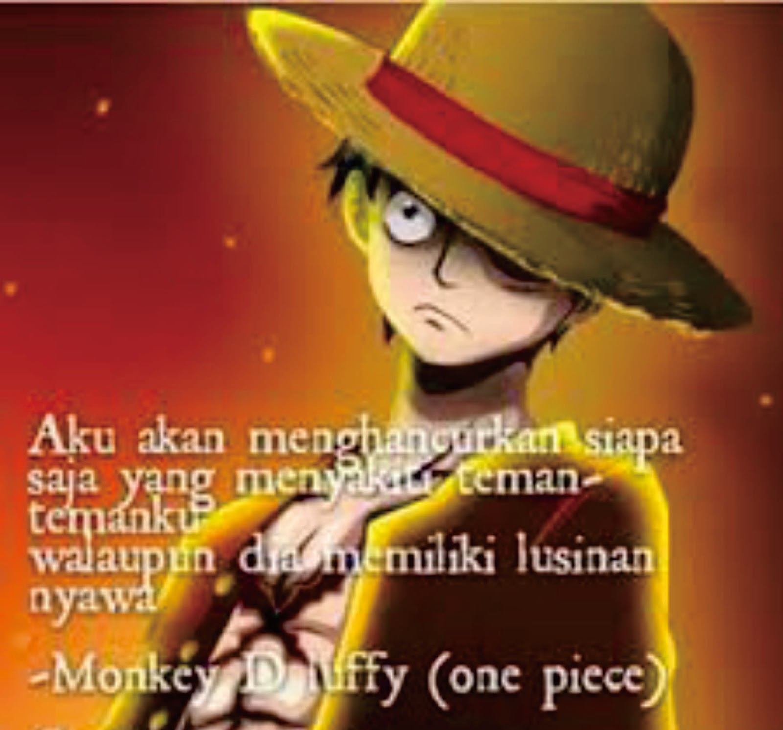 Kata Kata Bijak Anime One Piece Cikimmcom