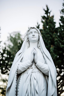 The Blessed Virgin Mary for the Feast of the Assumption.