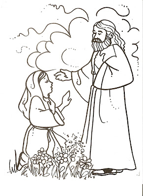  Coloring Pages on Lds Nursery Color Pages  Easter Lesson