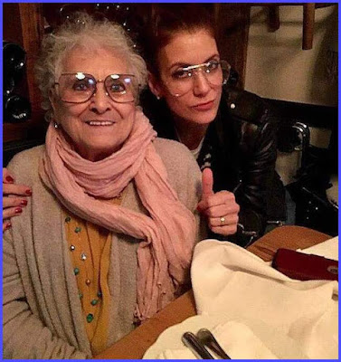 Kate Walsh with her mother Angela Walsh