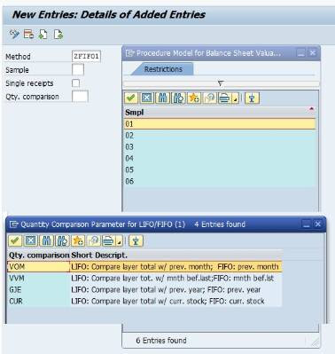 SAP Inventory Valuation through FIFO