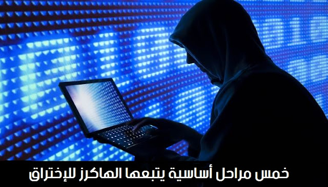 خمس مراحل أساسية يتبعها الهاكرز لتنفيذ عملية إختراق ناجحة !