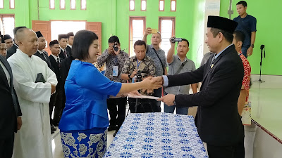 Sebanyak 50  Anggota  PPK Terpilih Se-Kabupaten Nias Tahun 2020 Di Lantik