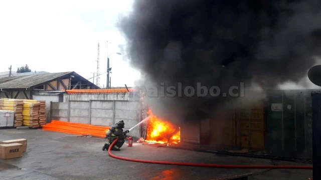 Osorno incendio