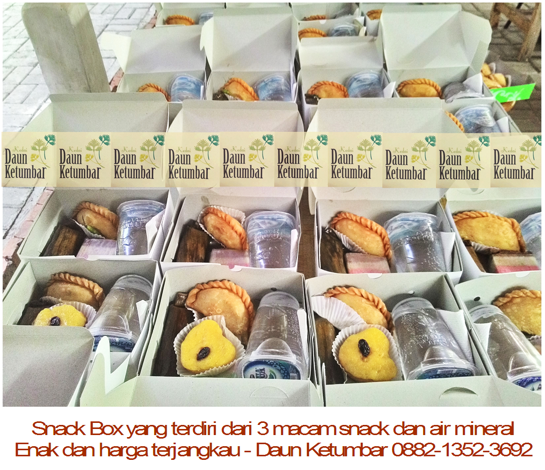 Aneka snack box laris Jakarta ~ Daun Ketumbar Catering | Jagonya Masakan Tradisional Indonesia ...