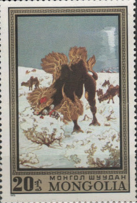 монгольские марки