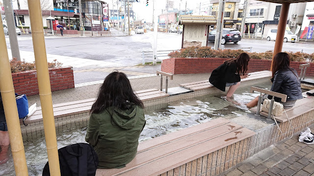 北海道 函館 足湯