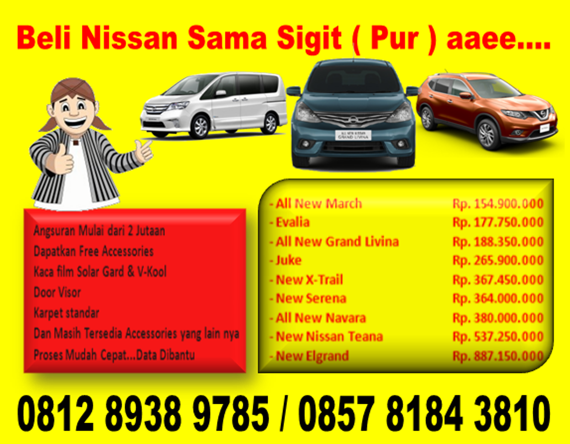 HARGA MOBIL NISSAN HARAPAN INDAH BEKASI 2015