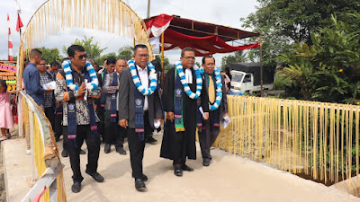 Pesan Bupati Toba di GKPI Resor Patane 