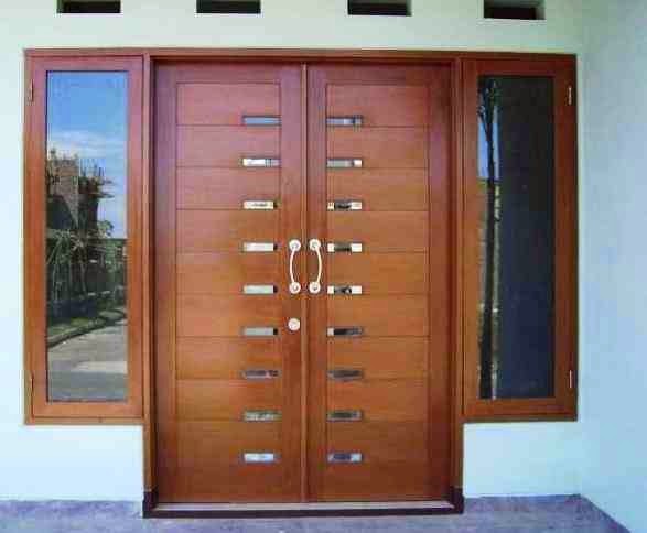  Model  Daun Pintu  Dobel  Minimalis Keren