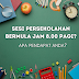 SESI PERSEKOLAH BERMULA JAM 8.00 PAGI? APA KATA ANDA?