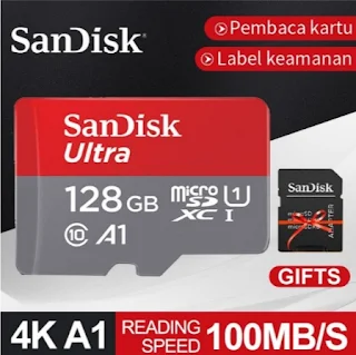 Cara baca memori dan microSD