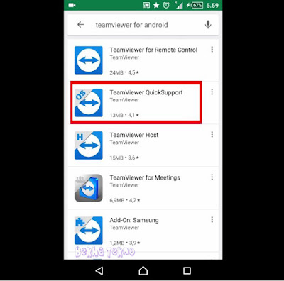 Cara Memperbaiki Hp Orang Lain Dari Jarak Jauh Dengan Mudah Menggunakan TeamViewer Quick Support