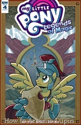 Actualización 28/08/2017: Gracias a JARZ, Wushi y Tlato de Equestrianet, les presentamos el numero 4 de Legends of Magic, el cual cuenta la historia de Flash Magnus después de ahuyentar a los dragones. 