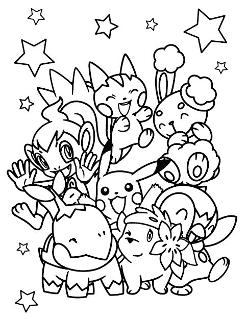 Pokemon Coloring Pages 