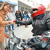 HERMANDAD MOTOCICLISTA VISITA A ALCALDESA MAKI ORTIZ