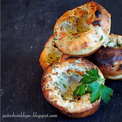 Recipes Yorkshire Pudding on Not So Humble Pie  Herbed Yorkshire Puddings