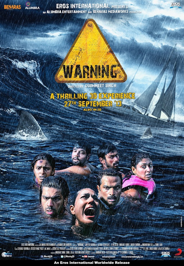 Motion poster of WARNING movie- India's first underwater 3D Film revealed