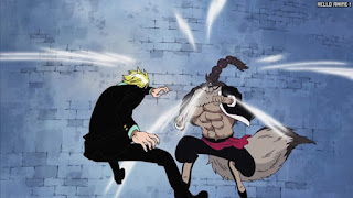 ワンピース アニメ エニエスロビー編 298話 サンジVSジャブラ | ONE PIECE Episode 298 Sanji vs. Jabra