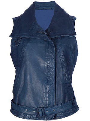 Leather Gilet for Women 2013