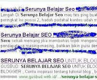 serunya belajar seo gambar