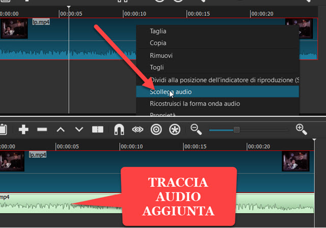 scollegare-traccia-audio