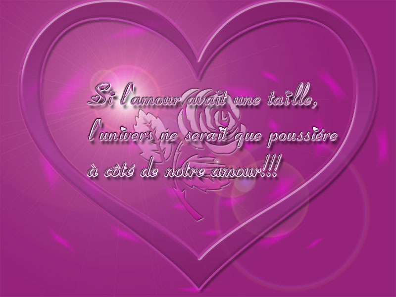 belles phrases d'amour