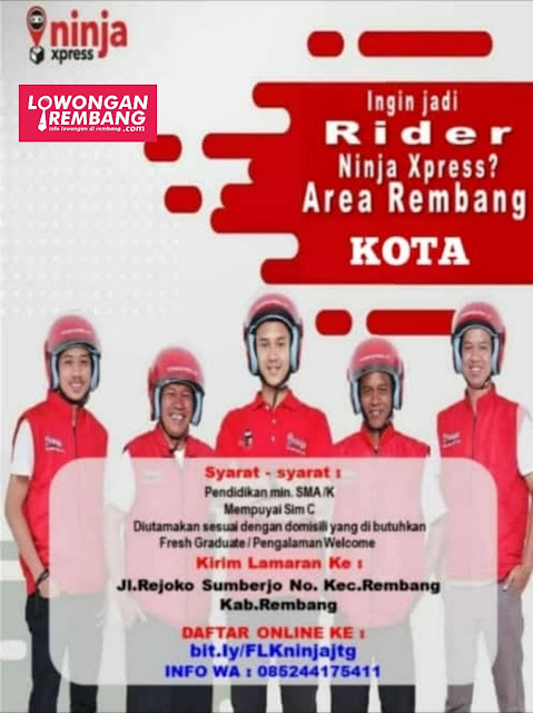 lowongan-kerja-rider-ninja-express-rembang