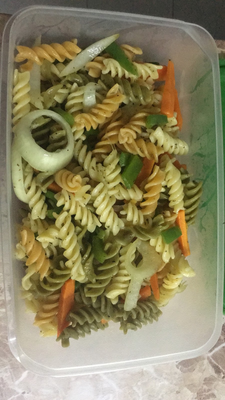 Resepi Garden Pasta Salad ala Kenny Rogers - Nadia Zuhaida