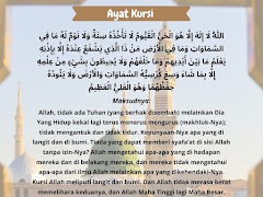 Ayat Kursi Pendinding Diri Dari Kejahatan Iblis, Syaitan Dan Manusia