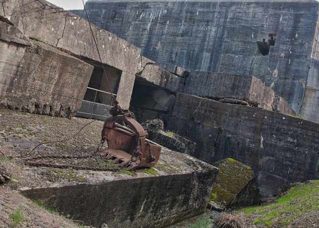 jiemve, blockhaus, bunker, Eperlecques, pelleteuse, godet