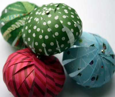 These paper lanterns are perfect for the upcoming holiday season or as an 