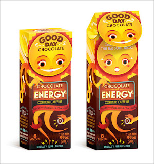 Good Day Chocolate Energy Packing Designs