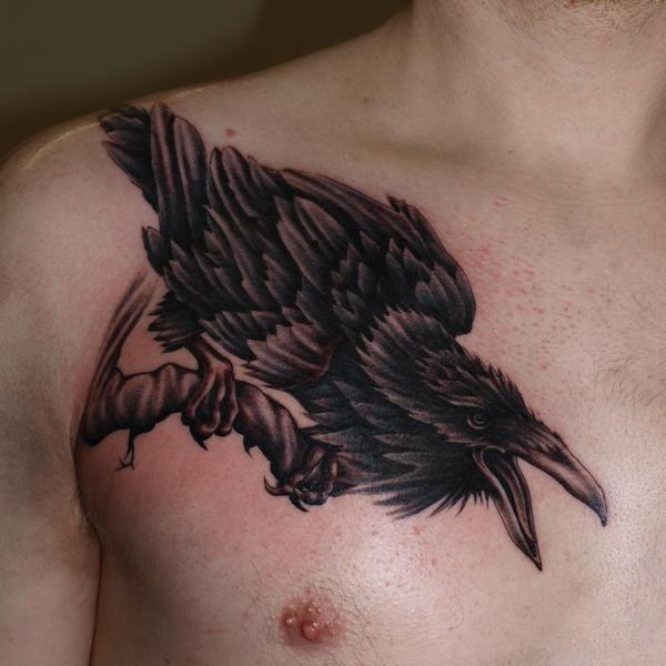 raven tattoo