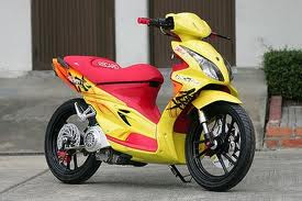 Motor And Motor Modifikasi Suzuki  Hayate 125cc