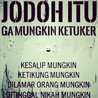 Gambar dp bbm kata  bijak  untuk para jomblo  biar semangat 