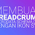 Breadcrumb microdata schema.org dengan ikon SVG 