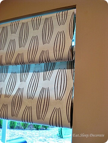 new sew roman shade