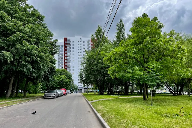 Голубинская улица, дворы, парк Ясеневские пруды