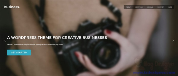 20 WordPress Themes For Portfolios Free Download