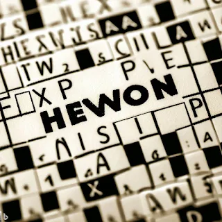 A crossword puzzle with the words Crossword Heaven on it