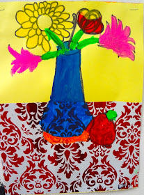 matisse still life art project for kids