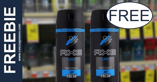 FREE Axe Body Spray CVS Deals 5/7-5/13