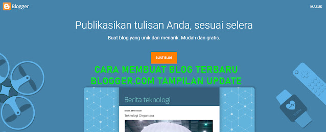 Cara Membuat Blog di Blogger