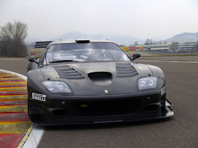 Ferrari 575 Black Pirelli Sport Car a