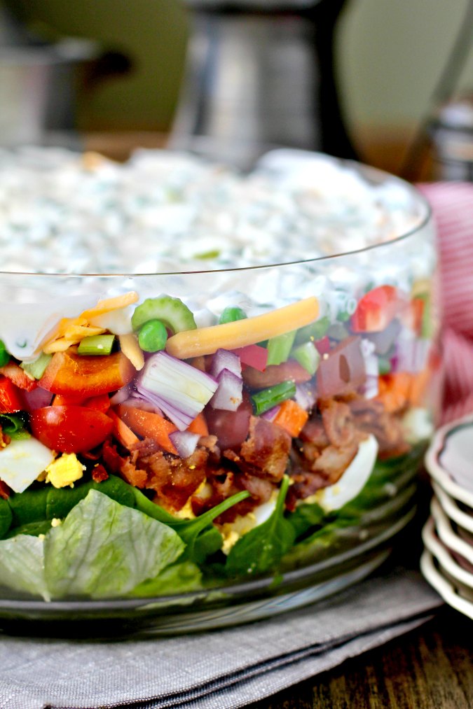 The Ultimate Layered Salad | Karen's Kitchen Stories