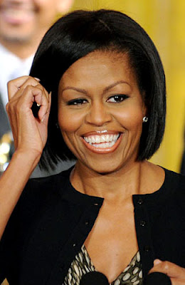 Model Rambut 2012 - Michelle Obama