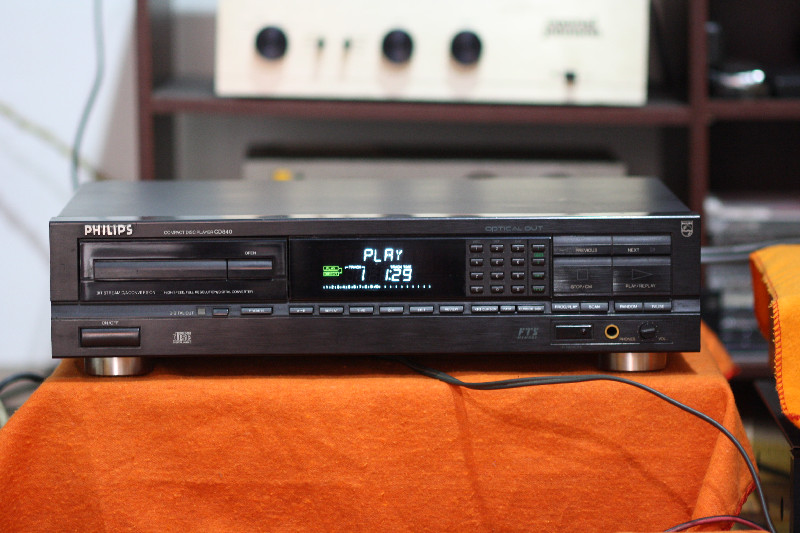 Audio2nd: Philips CD-840 CD Player (SOLD)