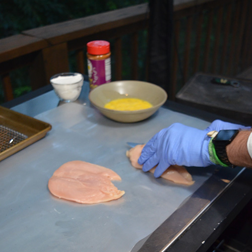 How to butterfly a chicken breast